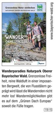Wanderparadies Naturpark Oberer Bayrischer Wald