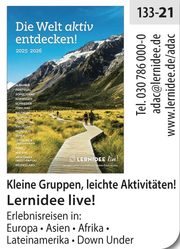 Lernidee – Die Welt aktiv entdecken!