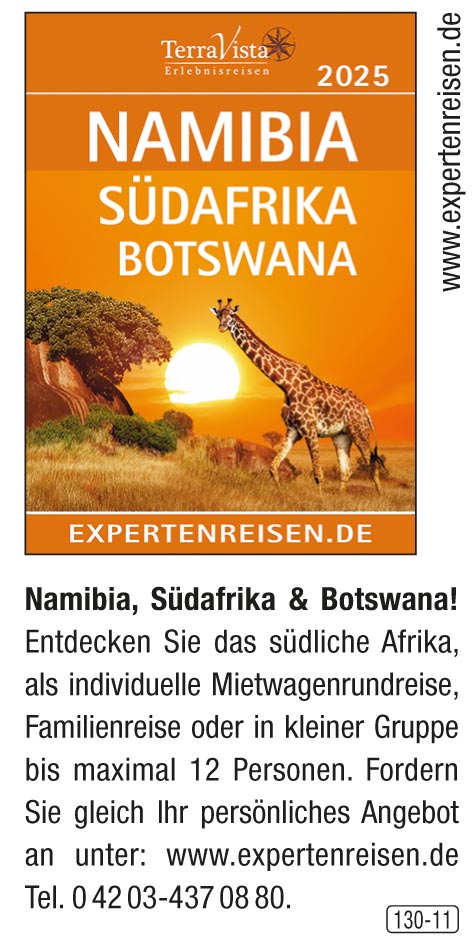 Namibia, Südafrika & Botswana