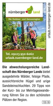 Nürnberger Land – Outdoor- und Genussregion