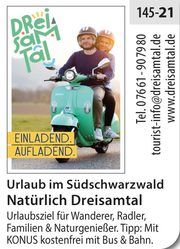 Dreisamtal - Einladend. Aufladend.