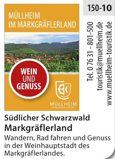 Müllheim im Markgräflerland - Wandern und Radfahren