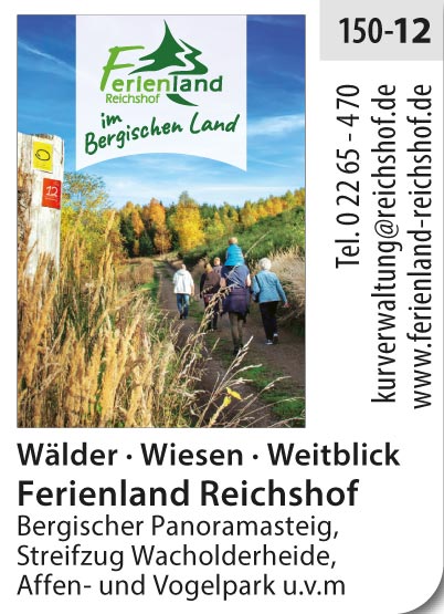 Reichshof / Bergisches Land – Wälder, Wiesen, Weitblick