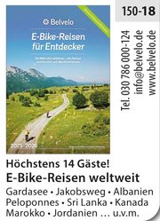 BELVELO- E-Bike Reisen für Entdecker