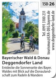 Urlaub im Deggendorfer Land - Bayerwald & Donautal