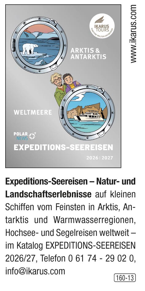 Ikarus Tours – Expeditions-Seereisen – Naturerlebnisse auf kleinen Schiffen