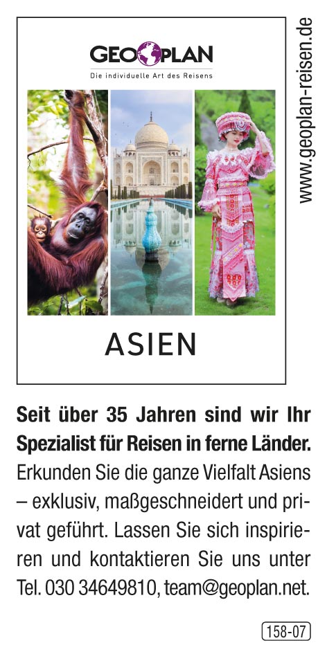 Geoplan Privatreisen – Asien