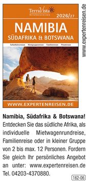 Namibia, Südafrika & Botswana