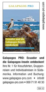 GALAPAGOS PRO – Ecuador und die Galapagos-Inseln entdecken