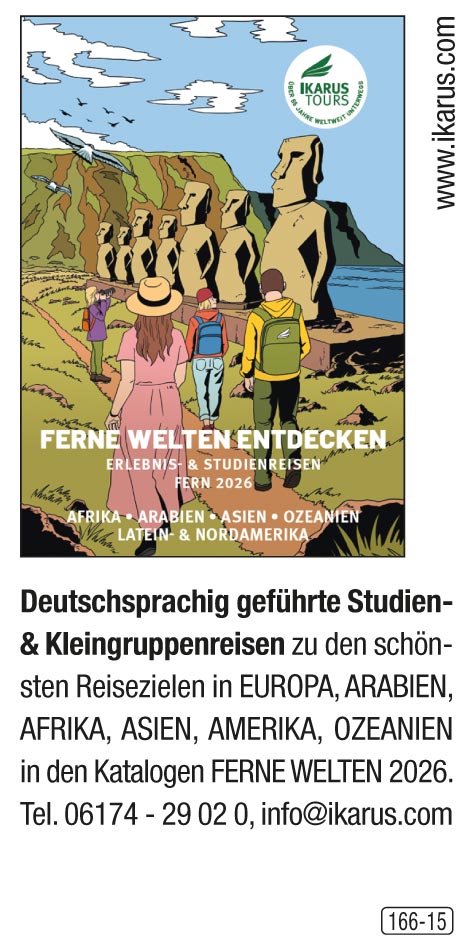 Ikarus Tours – Ferne Welten entdecken – Deutschsprachig geführte Studien- & Kleingruppenreisen