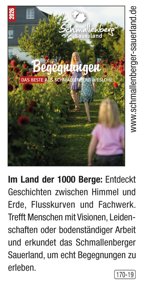 Schmallenberger Sauerland - Echte Begegnungen