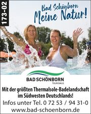 Bad Schönborn - mit der größten Thermenlandschaft im Südwesten Deutschlands