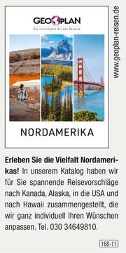 Geoplan Privatreisen nach Nordamerika
