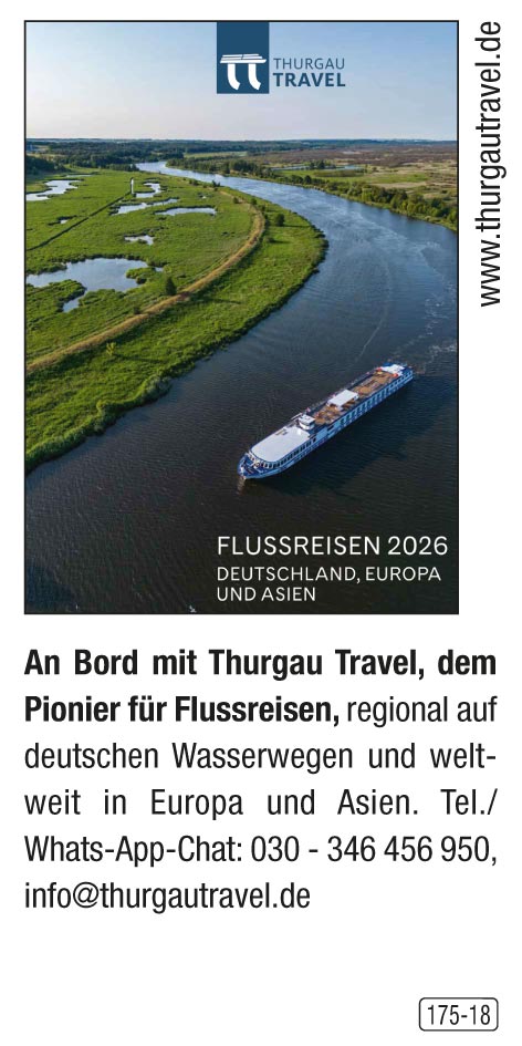 Thurgau Travel – Flussreisen