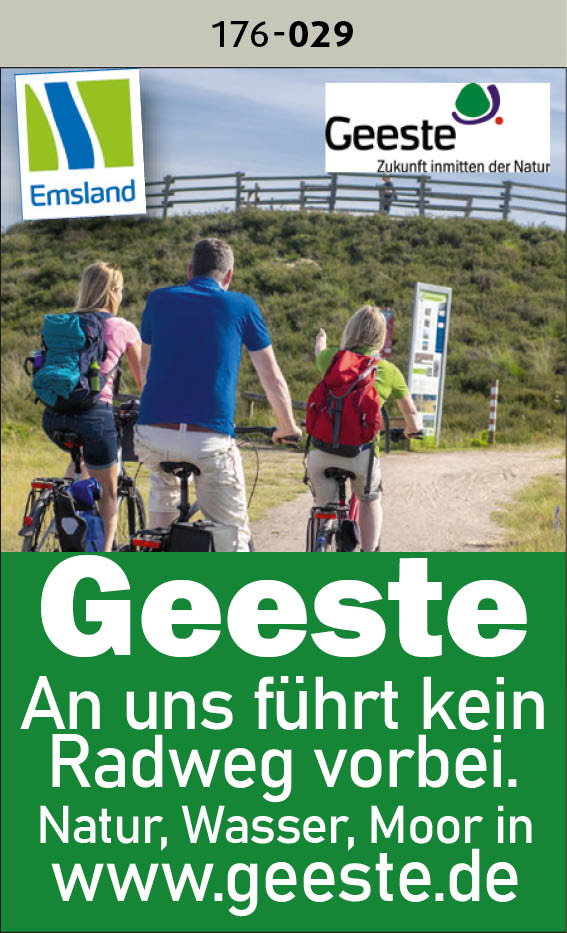 Geeste im Emsland – An uns führt kein Radweg vorbei. Natur, Wasser, Moor