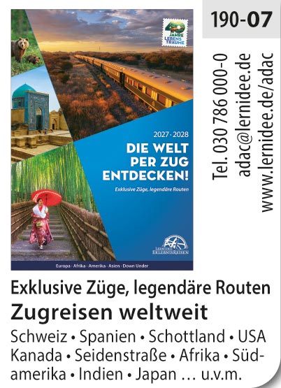 Lernidee – Die Welt per Zug entdecken!