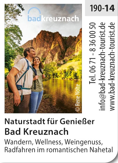 Bad Kreuznach  – Naturstadt für Genießer