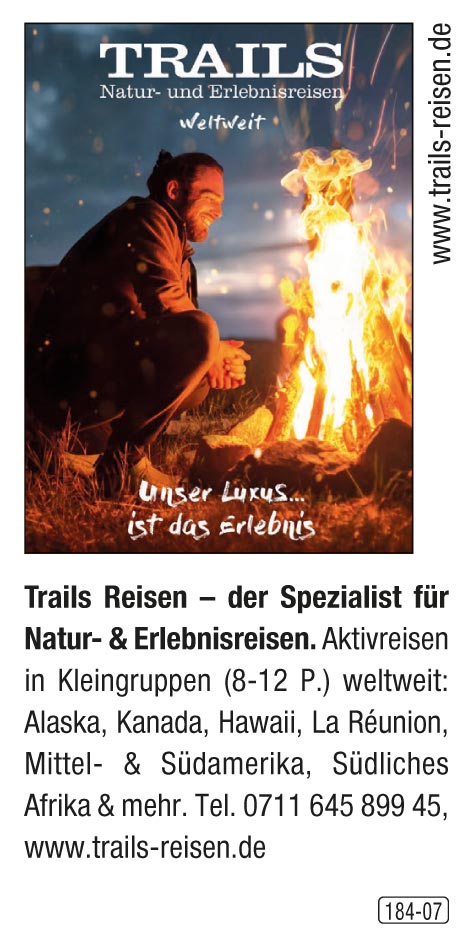 TRAILS - Natur- und Erlebnisreisen