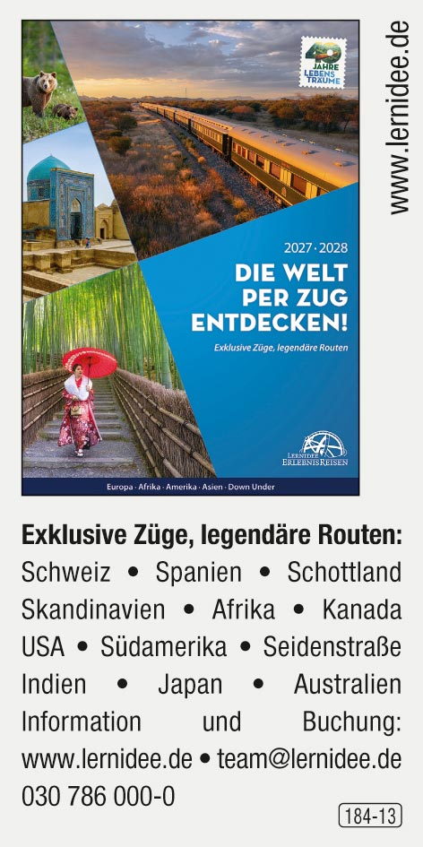 Lernidee – Die Welt per Zug entdecken!