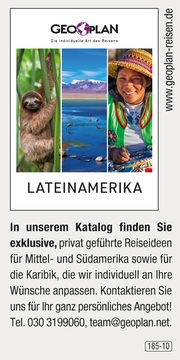 Geoplan Privatreisen  Lateinamerika