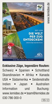 Lernidee – Die Welt per Zug entdecken!